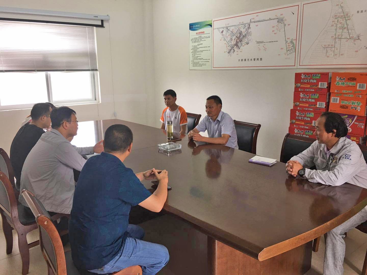 2020年7月，東華科技所屬蕪湖六郎公司參與建立企地聯(lián)合防汛抗洪指揮部